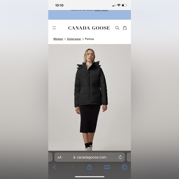 BRAND NEW Canada Goose Chelsea Parka Black - Picture 2 of 15